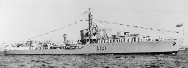 Australian Destroyer HMAS 